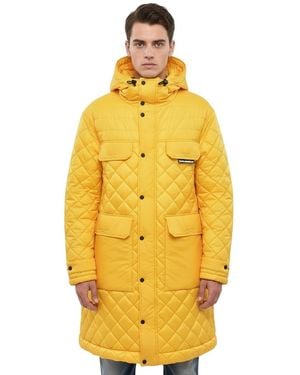 DSquared² Hood Parka Jacket - Yellow