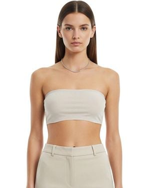 Rick Owens Solid Strapless Top - White