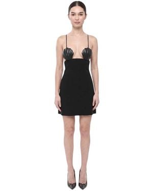 DSquared² Sweet Heart Neck Mini Dress - Black