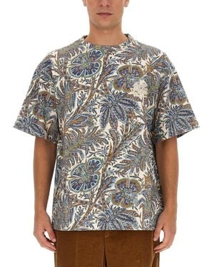 Etro Floral T-Shirt - Grey