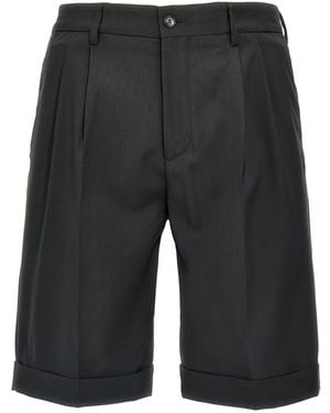 Barena Scandola Tropical Bermuda Shorts - Gray