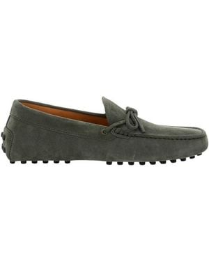 Tod's Solid Gommino Loafers - Green
