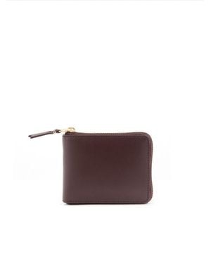 Comme des Garçons Portafoglio Classic Logo Wallet - Purple