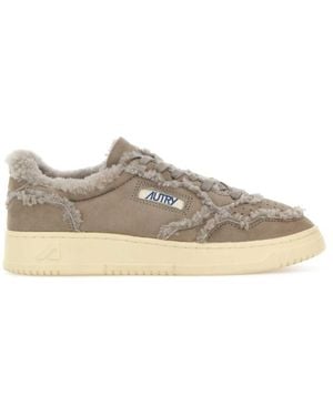 Autry Suede Sneakers - Gray