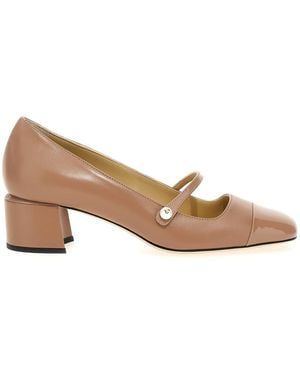Jimmy Choo Leather Pumps - Brown