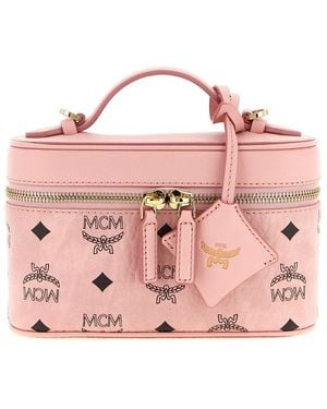 MCM Aren Crossbody Bag - Pink