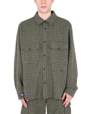 MSGM Oversized Shirt - Green
