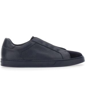 Doucal's Spencer Low Top Sneakers - Blue