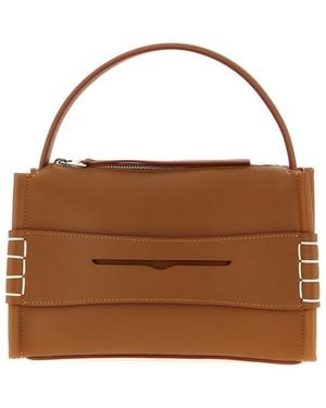 JW Anderson Loafer Small Satchel - Brown