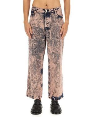 Etudes Studio Mid Rise Jeans - Pink