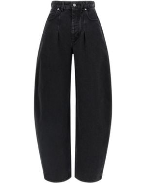 Jacquemus High Waist Wide Leg Jeans - Blue