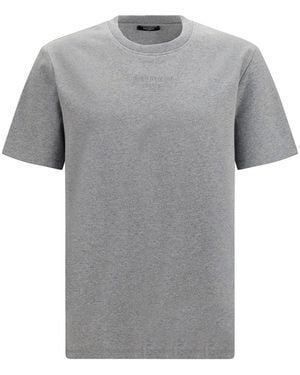 Balmain Crew Neck T-Shirt - Gray