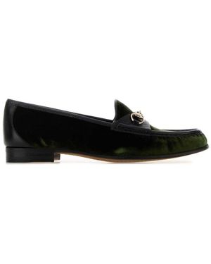 Gucci Slip On Loafers - Black