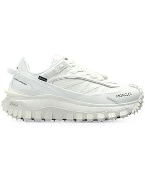 Moncler Logo Paneled Sneakers - White