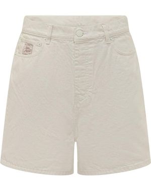 Ami Paris Loose Shorts - White