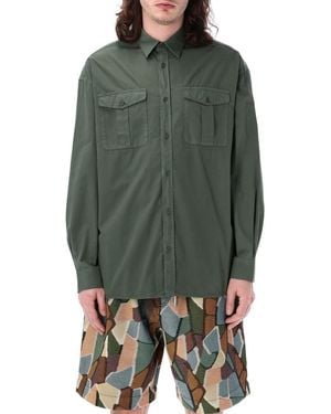 Emporio Armani Shirt From The 'Sustainability' Collection - Green