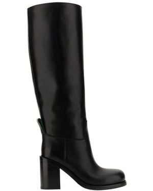Bottega Veneta Leather Boots - Black