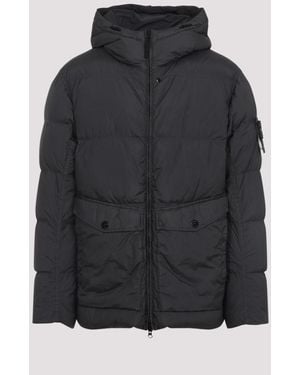 Stone Island Puffer Jacket - Black