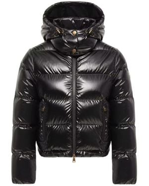 Moncler Quilted Hood Jacket - Black