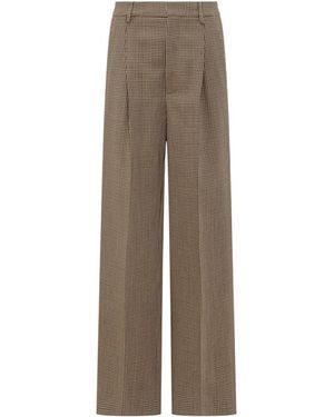 The Seafarer Straight Flat Front Pants - Natural