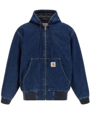 Carhartt Zip-Up Hood Jacket - Blue