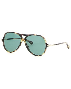 Chloé Aviator Sunglasses - Green
