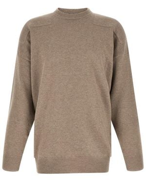 Jil Sander Crew Neck Jumper - Grey