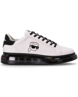 Karl Lagerfeld Logo Sneakers - White