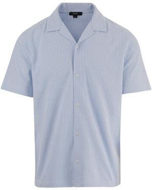 Vince Stripes Shirt - Blue