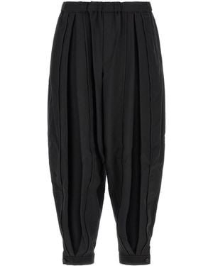 Comme des Garçons Barrel Leg Pants - Black