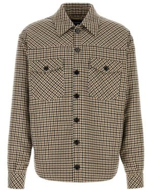 Dolce & Gabbana Houndstooth Jacket - Gray