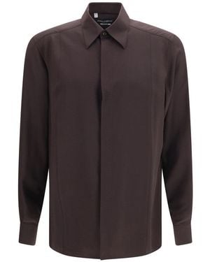 Dolce & Gabbana Dark Oversized Shirt - Grey