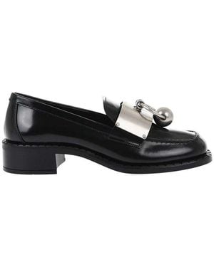 Prada Piercing Loafers - Black