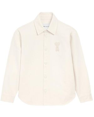 Ami Paris Regular Overshirt - White