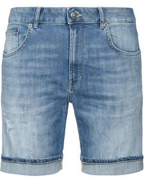 Dondup Distressed Shorts - Blue