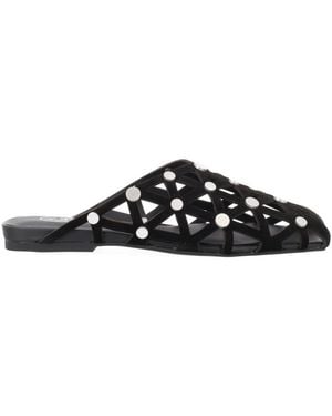 Ash Slip-On Sandals - Black