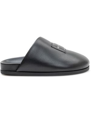 Givenchy Logo Mules - Gray