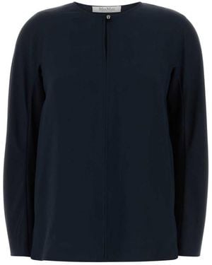 Max Mara Round Neck Sweater - Blue
