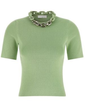 Rabanne Chain T-Shirt - Green