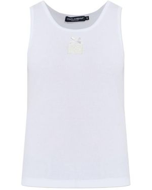 Dolce & Gabbana Sleeveless and tank tops for Women | Online Sale