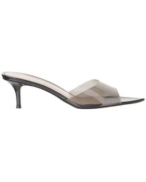 Gianvito Rossi Transparent Heels - Metallic