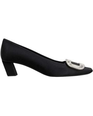 Roger Vivier Embellished Pumps - Black