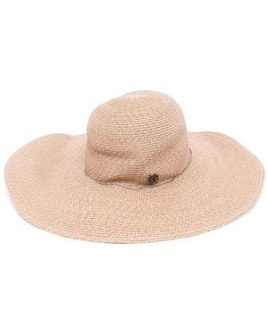 Maison Michel Blanche Hat - Natural