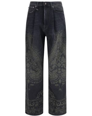 R13 High Rise Jeans - Blue