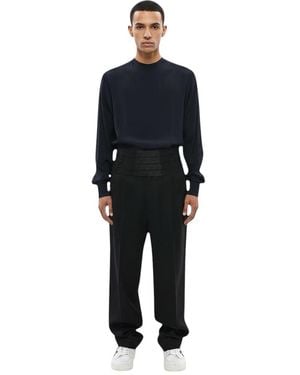 DSquared² Relaxed Pleated Pants - Black