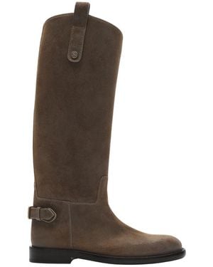 Burberry Cavalier Boot - Brown