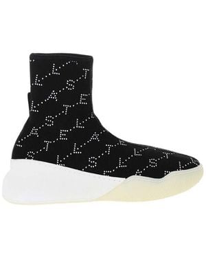 Stella McCartney Logo Sneakers - Black