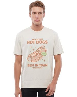 DSquared² Crew Neck T-Shirt - White