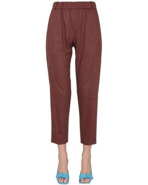 Alysi Tapered Flat Front Pants