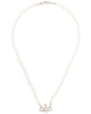 Vivienne Westwood Pearl Necklace - White